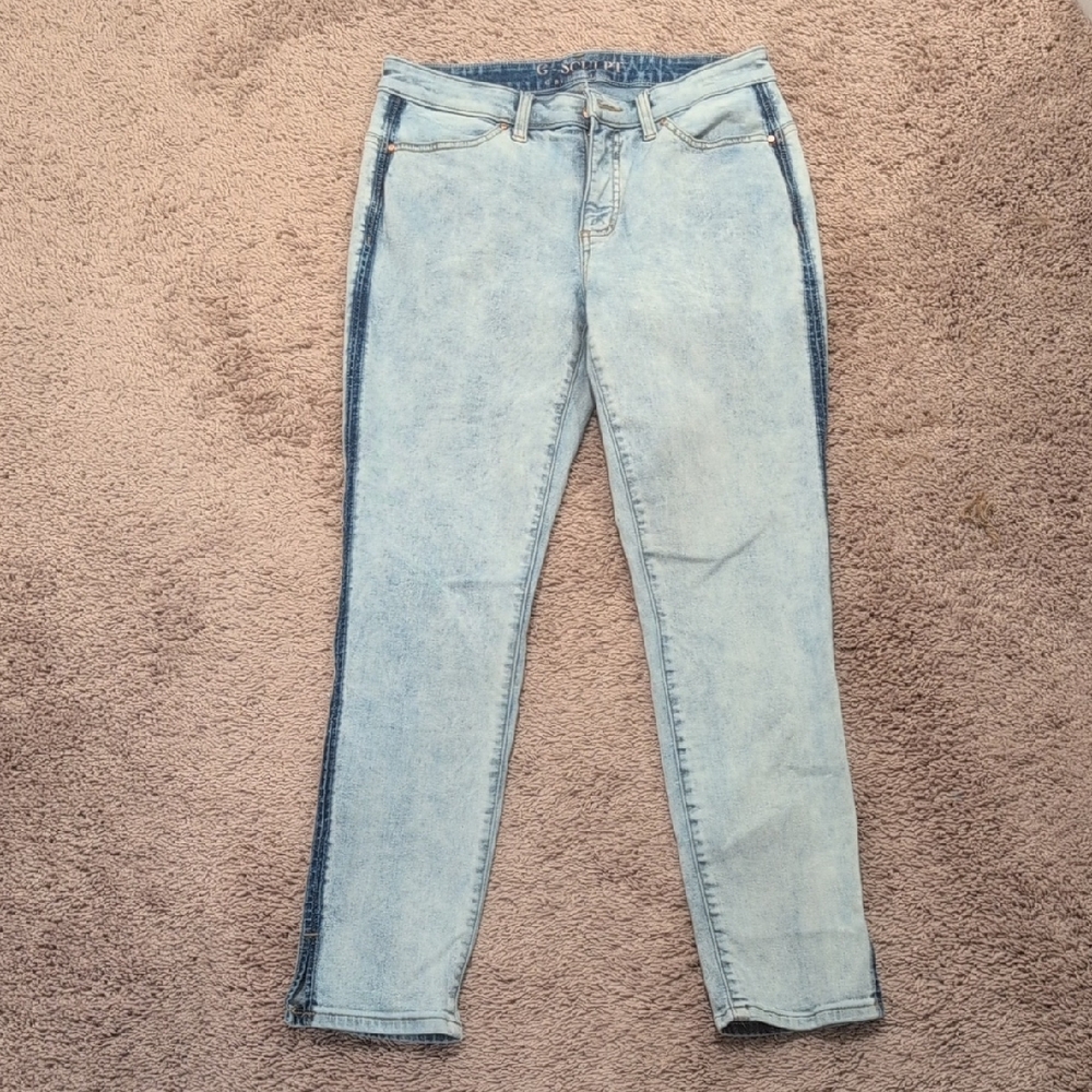 G by Giuliana Light Wash Skinny Jeans